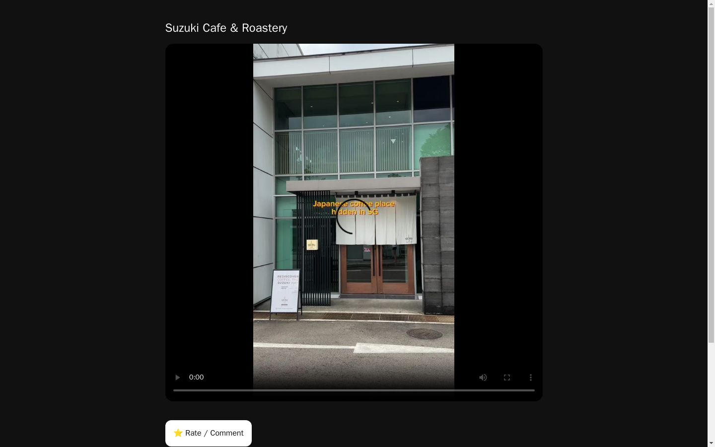 Suzuki Cafe & Roastery