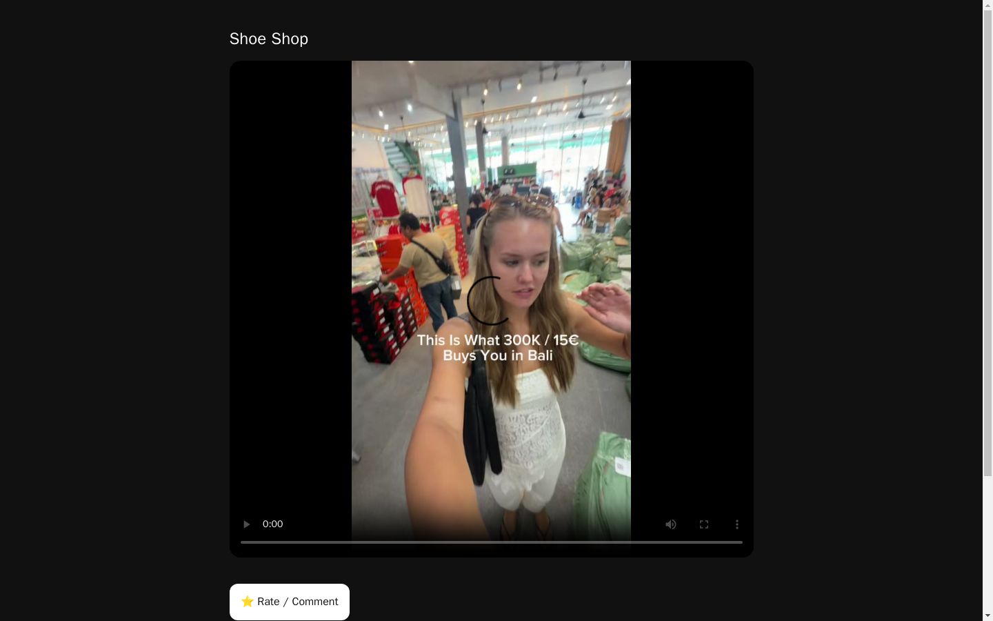 Shoe Shop