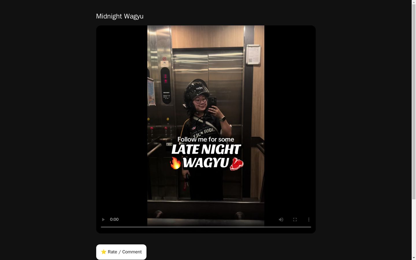 Midnight Wagyu
