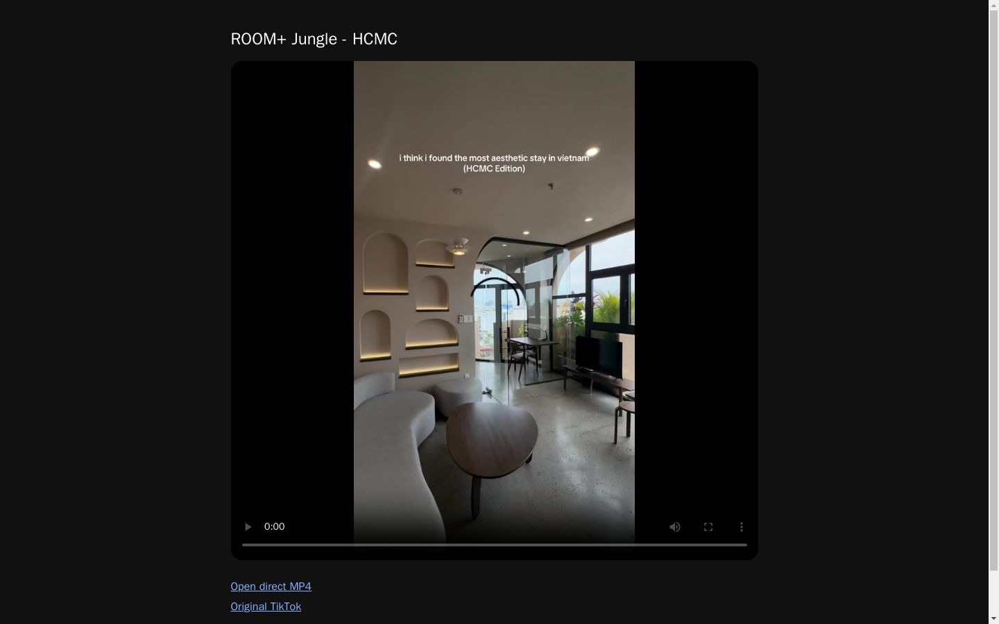 ROOM+ Jungle - HCMC