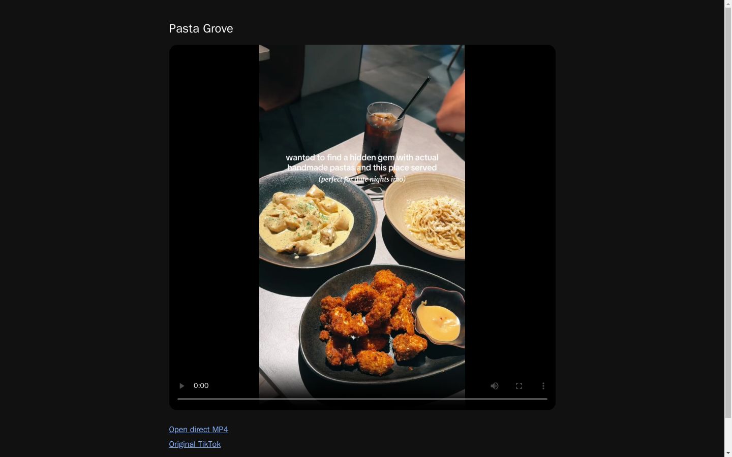 Pasta Grove