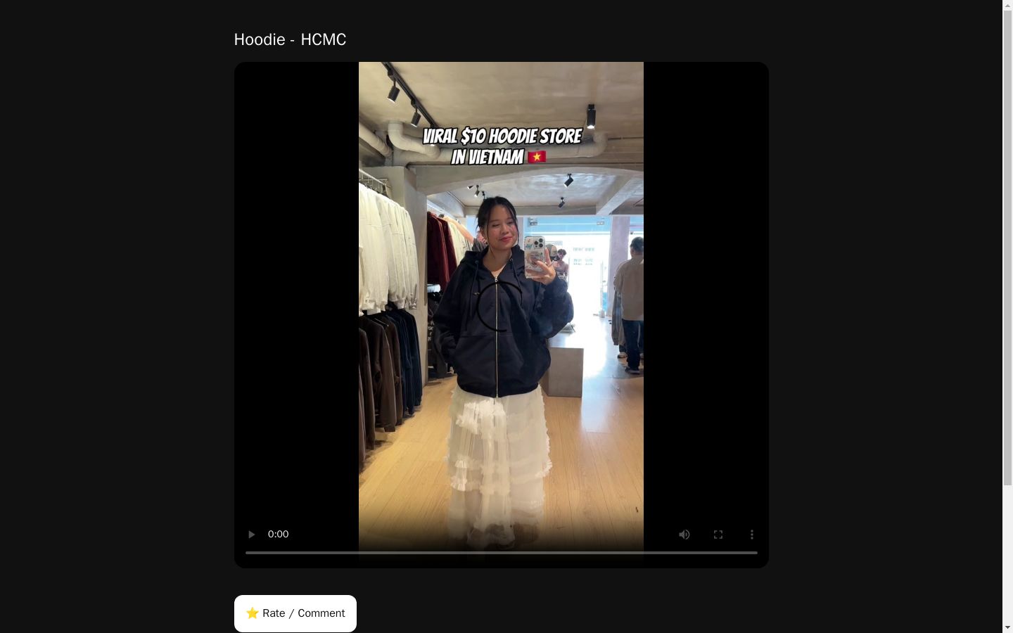 Hoodie - HCMC