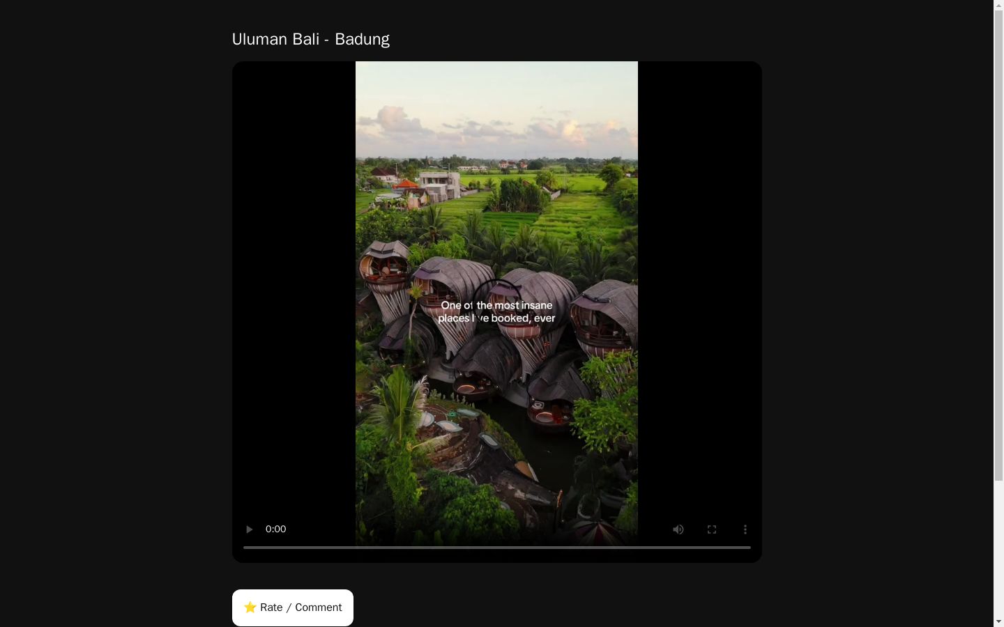 Uluman Bali - Badung