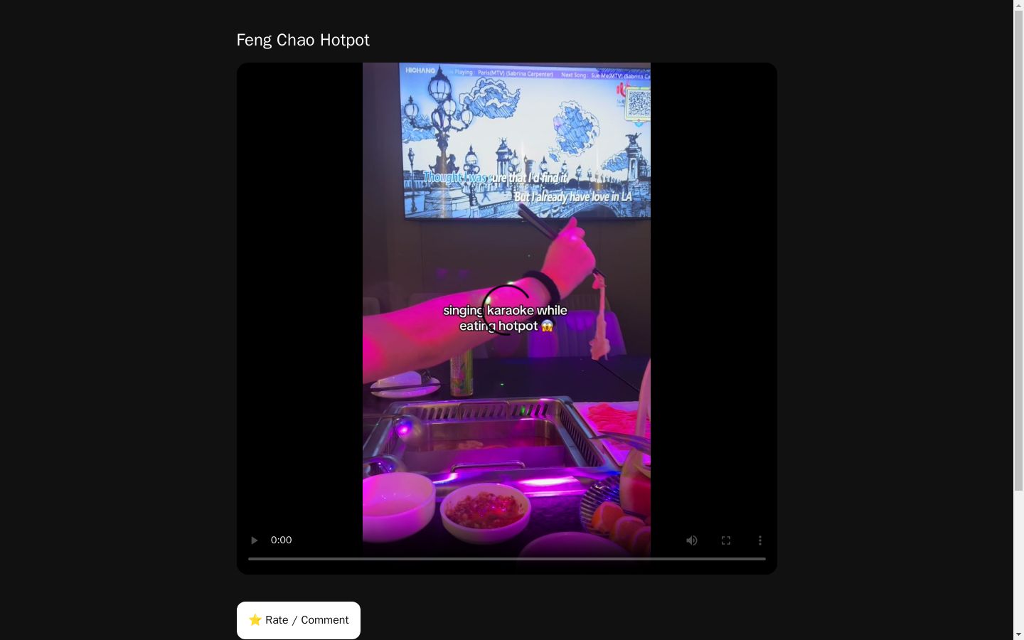 Feng Chao Hotpot