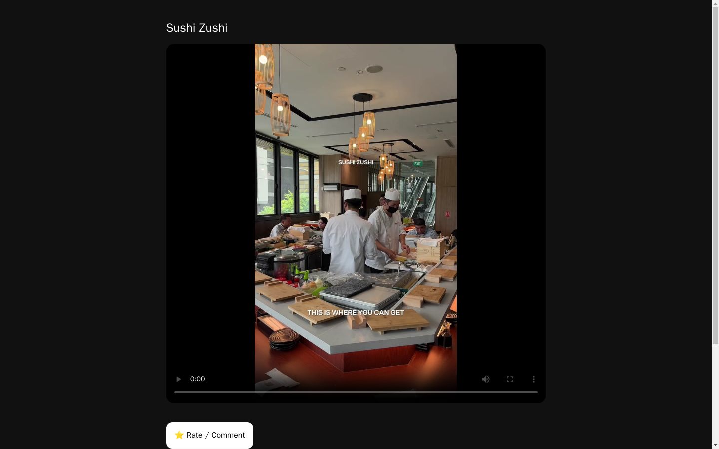 Sushi Zushi