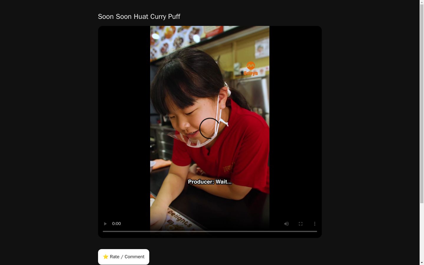 Soon Soon Huat Curry Puff
